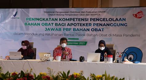 Peningkatan Kompetensi Pengelolaan Bahan Obat Bagi Apoteker Penanggung