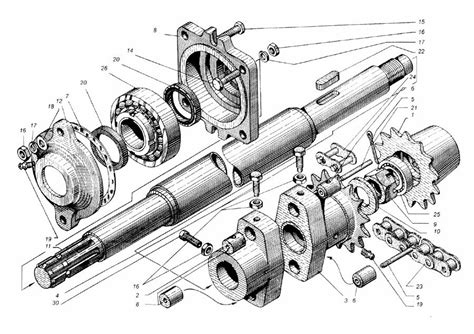 ПРТ запчастини для розкидача ПРТ-4, ПРТ6, ПРТ 10 - каталог запчастин