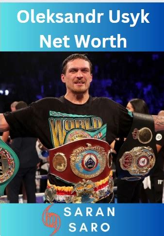 Oleksandr Usyk Net Worth 2024