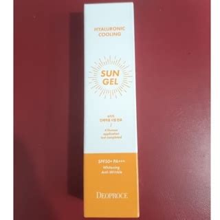 Deoproce Hyaluronic Cooling Sun Gel SPF 50+ PA+++ (50G) | Shopee Malaysia