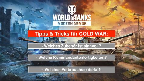 WOT Console Deutsch / Tipps / Cold War / Zubehör, Perks ...