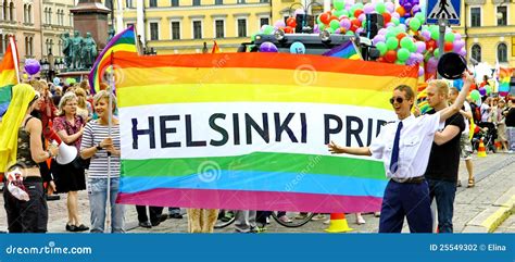 Helsinki Pride Gay Parade Editorial Photography Image Of Bisexual