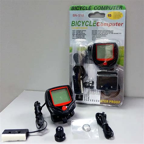 Купити Дротовий велокомп'ютер BN 518 велосипедний комп'ютер спідометр ...