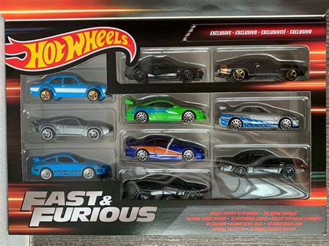 Hot Wheels Fast Furious Pack Hnt Hobbies Toys Toys Games On Carousell