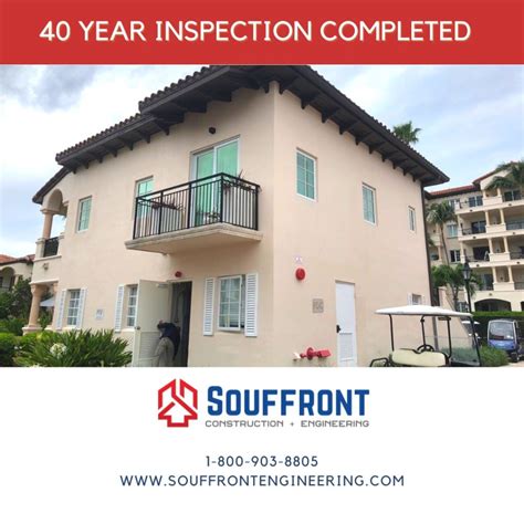 40 Year Building Recertification Done Souffront Construction