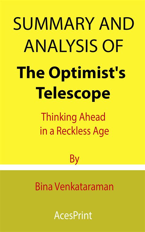 The Optimist S Telescope Thinking Ahead In A Reck 10