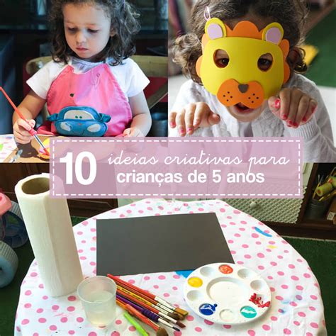 Para Criança De 5 Anos - 10 atividades de artes para crianças de 5 anos: Retrospectiva Tempojunto
