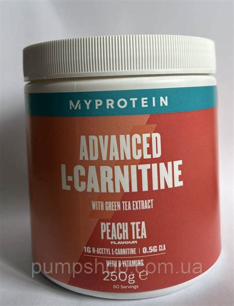 Л-карнитин в порошке Myprotein Advanced L-carnitine Powder 250 г ...