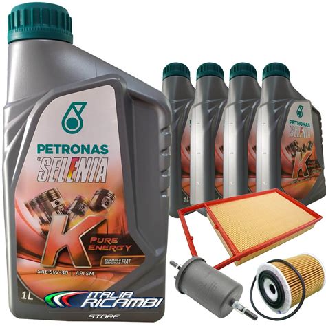 Kit Leo Selenia W E Filtros Fiat Bravo Dobl Grand Siena Idea