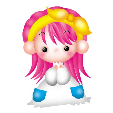 Girl Anime Cute Character Cartoon Emotion Illustration Clipart Drawing