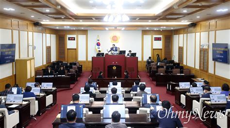 대구시의회 5개 상임위원장 중 문복위원장 선출 못해 오마이뉴스