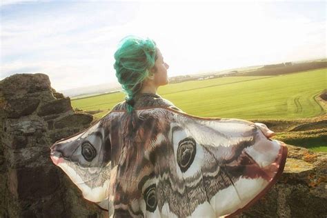 Moth Butterfly Cape Emperor Moth Cloak Dance Wings Costume Etsy