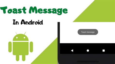 Toast Message In Android App How To Create A Toast In Android Android