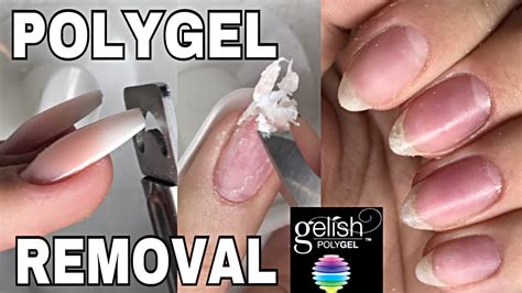 Polygel Removal Isabelmaynails Youtube