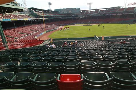 Ted Williams Seat In Fenway Park Sportscardsedge