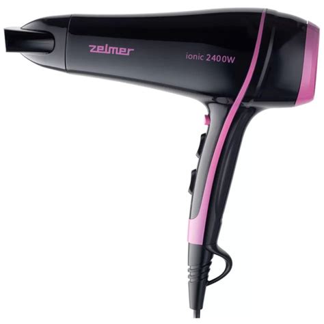 Купить Фен ZHD8360 BLACK/PINK ZELMER - цена: 3219 ₽, характеристики ...