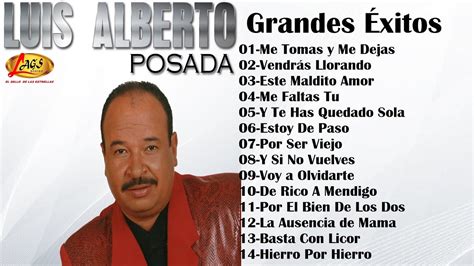 Luis Alberto Posada Grandes Éxitos Música Popular Colombiana YouTube