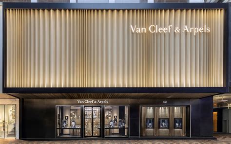 The Opening Of Van Cleef Arpels New Three Storey Boutique On Canton