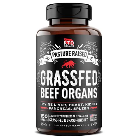 Amazon.com: Grass Fed Beef Organ Supplement - Supports Whole Body