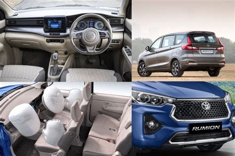 toyota rumion price mileage colours specs variants