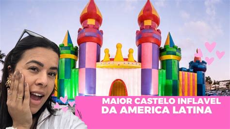 O maior castelo inflável da América Latina Um dia no JUMPAROUNDBRASIL