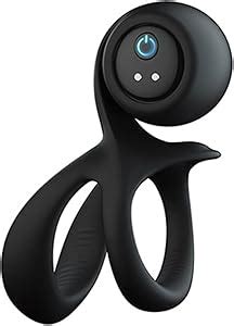 Amazon コックリング ペニス ペニスリング 電動バイブ 亀頭バイブ ペニスリング クリトリス刺激 コックリング 電動バイブ ペニスリング 勃起ホールド 亀頭責め sex toys男性