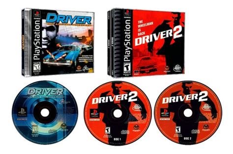 Jogos Cds Driver 1 E 2 Para Playstation 1 Psone Ps1 MercadoLivre