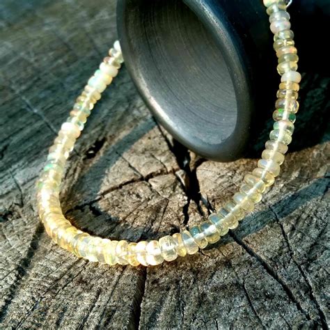 Браслет из эфиопского опала Серебро 925 Натуральный опал купить в ...