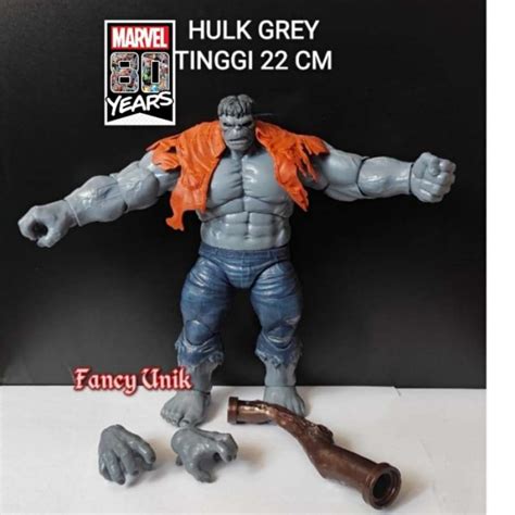 Jual HULK GREY FIGURE MARVEL LEGENDS 80 TH ANNIVERSARY LIMITED EDITION