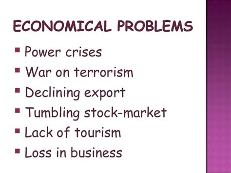 Socio Economic Problems Presentation