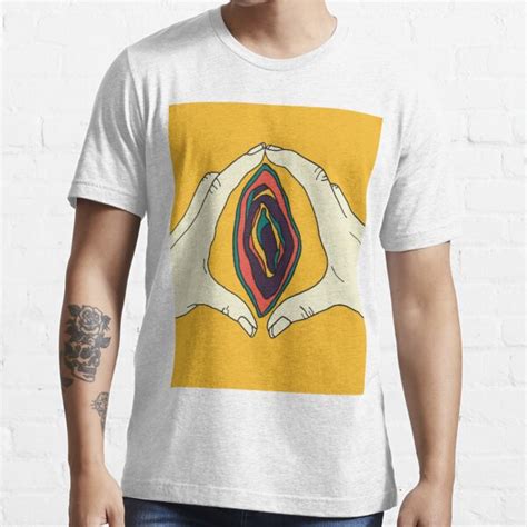 Vagina Vulva Art T Shirt For Sale By Laurenkaye Redbubble Vagina T Shirts Vulva T Shirts