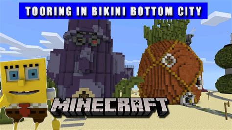 Minecraft Around The Bottom City Bikini Meet Spongebob Destroy His Home Youtube