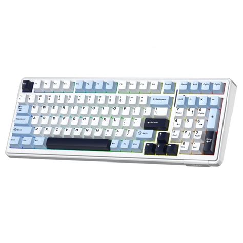 Aula F Modlu Rgb Hot Swap Mekanik Linear Graywood V Switch Kablosuz Makrolu Klavye Lacivert