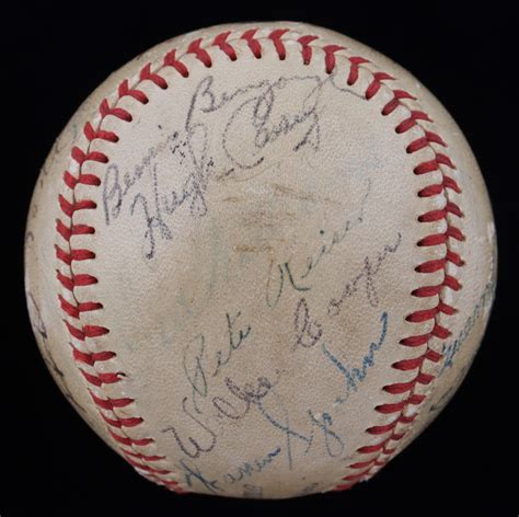 Baseball Greats Legends Onl Baseball Signed By With Babe Ruth