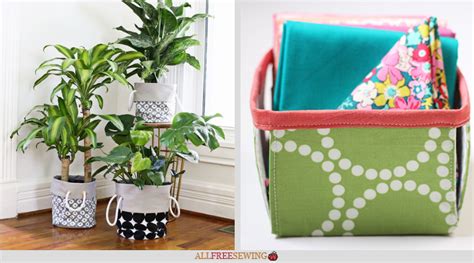 fabric box  basket patterns allfreesewingcom