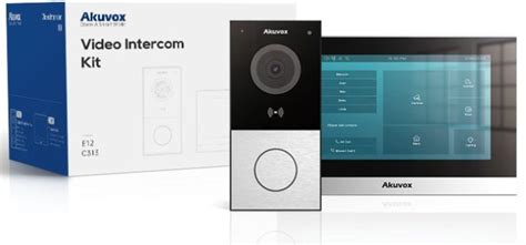 Akuvox E12 & C313 Boxed Kit - Viewtech Surveillance Technology