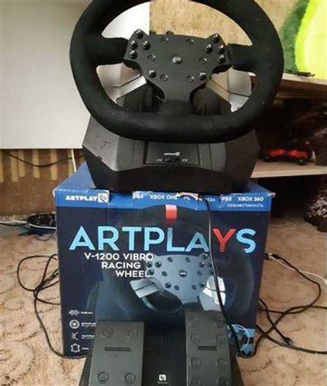 Руль Artplays V-1200 vibro racing wheel купить | Комьютерные аксессуары ...