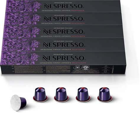 nespresso original bundle  capsules de cafe decafeine arpeggio