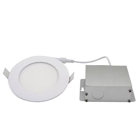 Strak Led 4 Inch Integrated Pure White 6000k Dimmable Led Recessed