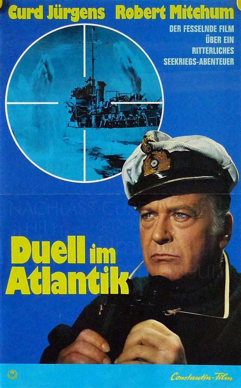 The Enemy Below 1957 Dt Plakat 3 Nachlass Curd Jürgens