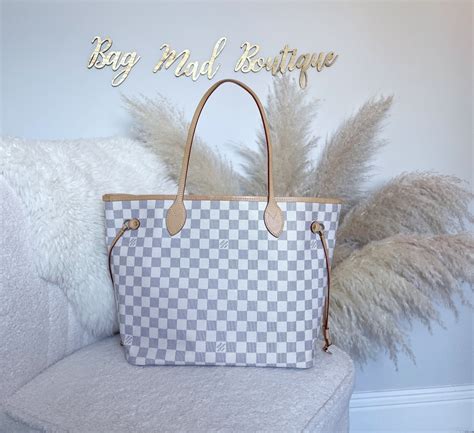Louis Vuitton Damier Azur Neverfull Mm