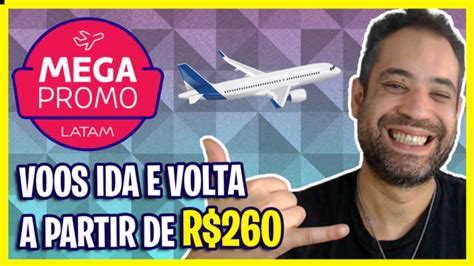 Mega Promo Latam Voos Ida E Volta A Partir De R