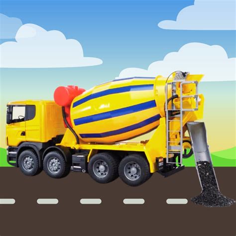 Bruder Scania R-Series Бетономешалка Br03554 - купить с доставкой по ...