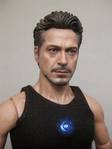DeSMOnd Collection Hot Toys Tony Stark Arc Reactor Creation Accessories Set In IM Pt