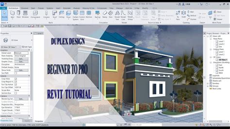 01 How To Create Duplex In Revit Tutorial Beginner To Pro Floor Plan