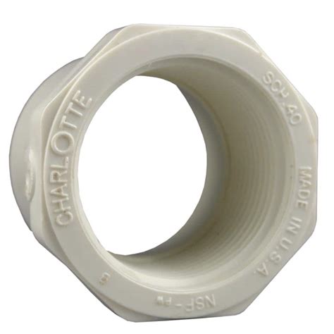 Charlotte Pipe 2 In X 1 1 4 In PVC Schedule 40 Reducer Bushing SPG X