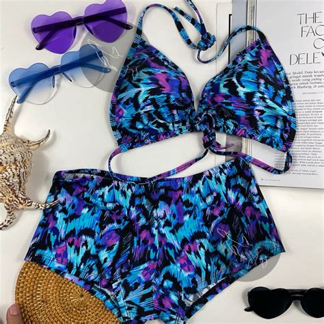 Jual BEACHBOSSES Bahama Trikini Bikini Set Baju Renang Bikini Polos Bikini Motif