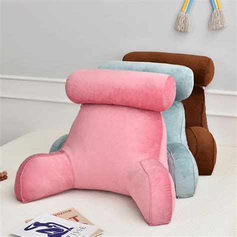 Подушка для чтения из велюра с эффектом памяти | AliExpress
