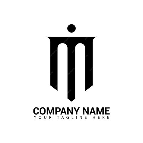 premium vector mi logo design vector template