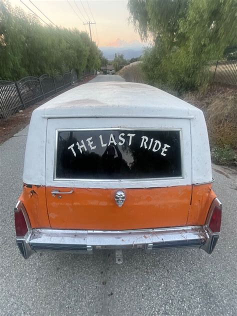 1977 Cadillac Fleetwood Brougham Hearse [custom built engine] for sale